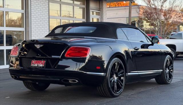 2013 bentley continental gtc v8