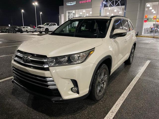 2018 toyota highlander limited platinum