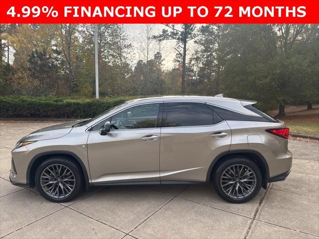 2022 lexus rx 350 f sport handling