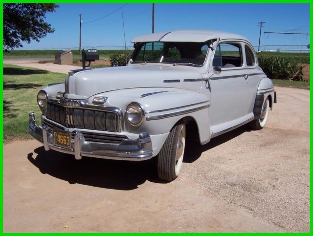 1948 mercury coupe restored manual rwd coupe 22,777 miles