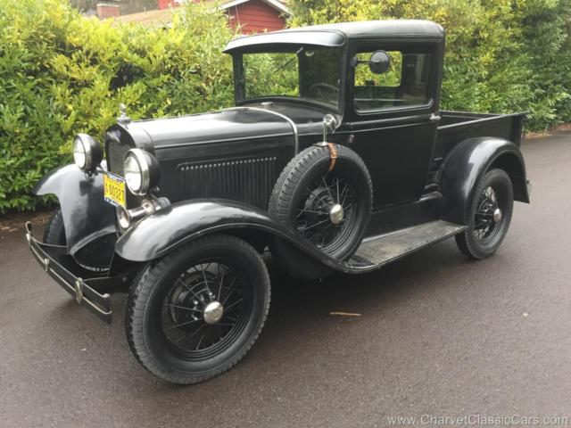 1930 ford model a pickup. no reserve! barn fresh. see video
