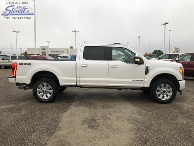 2017 ford f-350 super duty platinum 4x4 platinum 4dr crew cab 6.8 ft. sb srw pickup for sale in bloom, north dakota
