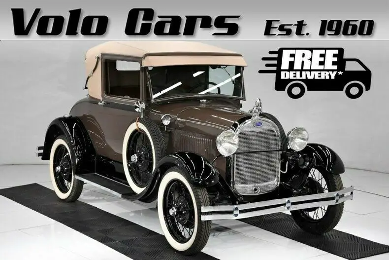 nut & bolt restored. rare sport coupe with rumble seat!