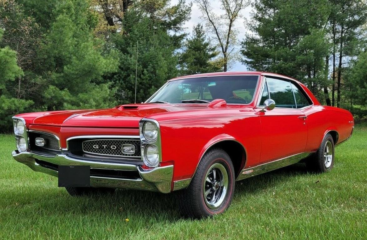1967 pontiac gto original 400 ho 4 barrel engine excellent condition