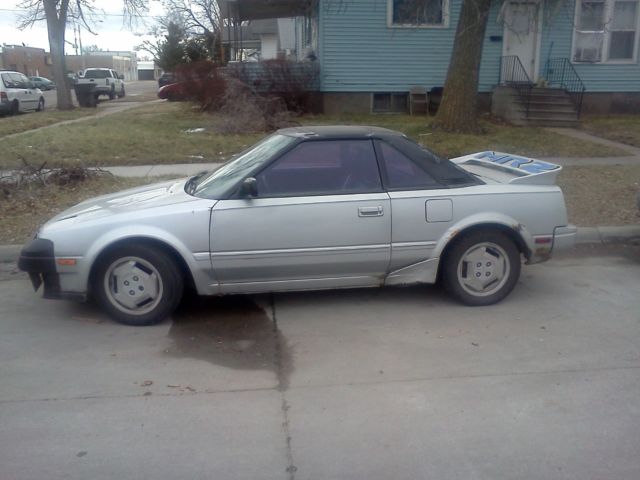 1986 toyota mr2 non turbo 1.6 4 cly 5-speed