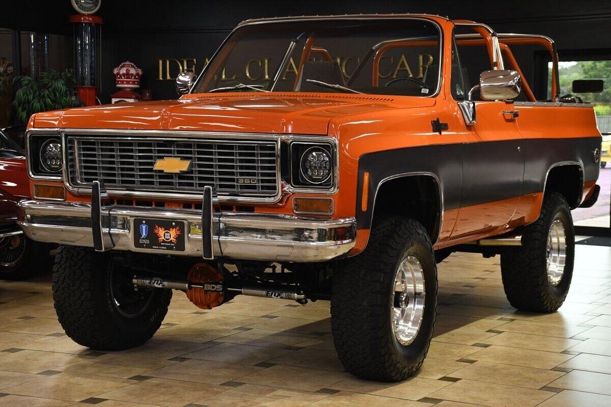 1973 chevrolet k-5 blazer 350c.i. v8 manual