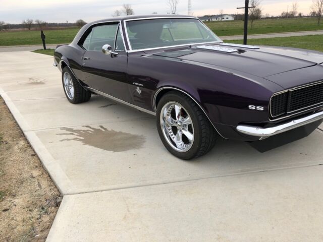 1967 chevrolet camaro ss sportscar purple rwd manual rs ss
