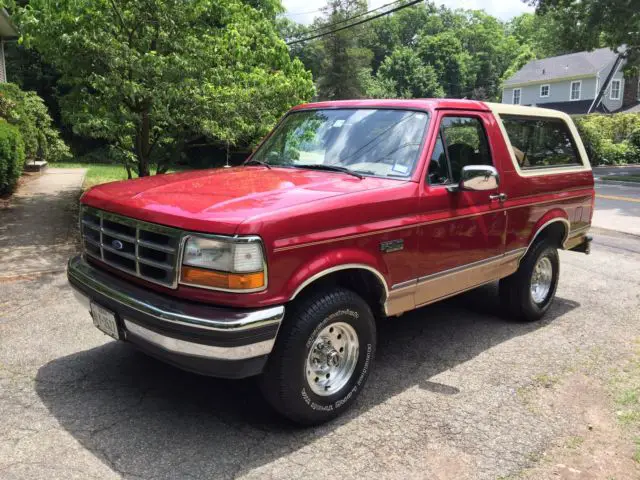 1994 bronco 136k actual miles! 5.8 liter tow package limited slip rear axle