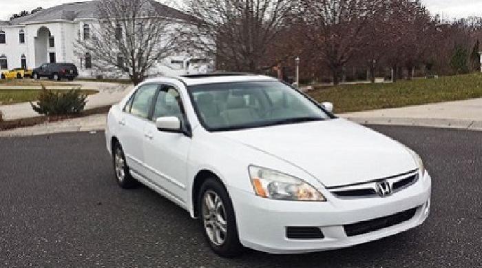 2007 honda accord white in new york, ny