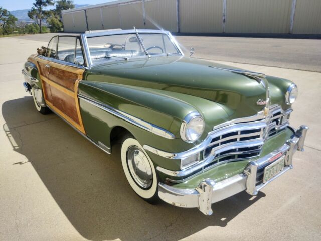 1949 chrysler town and country woody convertible, unrestored original!!