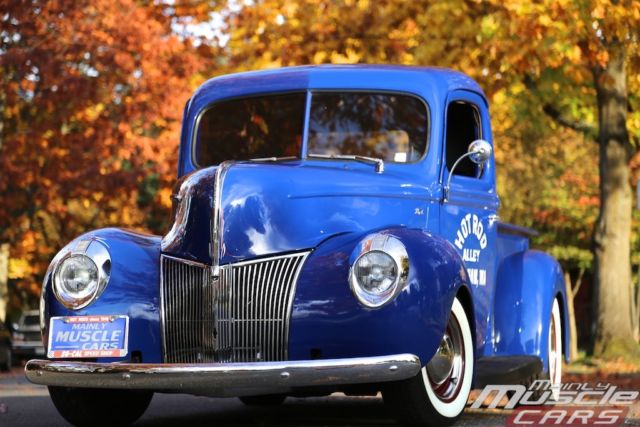 nice 1940 ford deluxe truck solid build, excellent driver, auto, tilt, modern v8