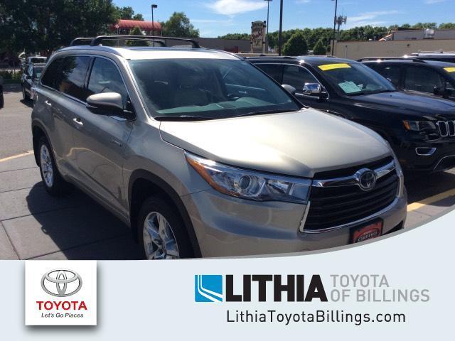 2015 toyota highlander hybrid limited awd limited 4dr suv for sale in billings, montana