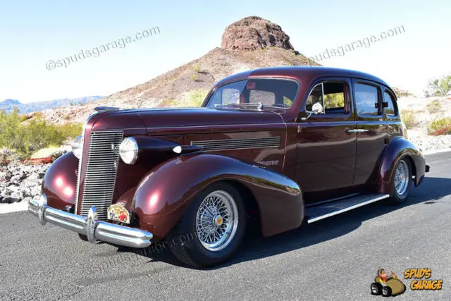 1937 buick special 4dr sedan resto-rod "the gangster"