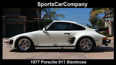 1977 porsche 911 slantnose coupe white rare extraordinary sal price now $44,998