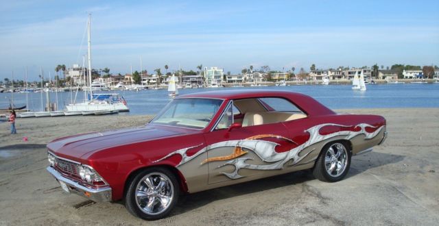 1966 chev chevelle (the red pearl)