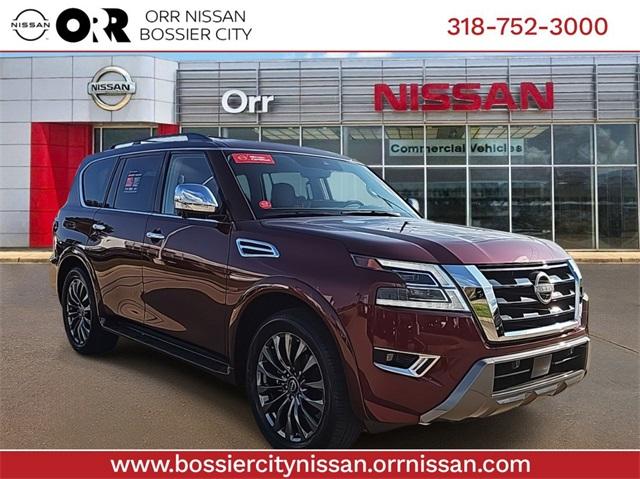 2024 nissan armada platinum