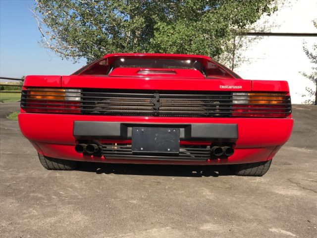 ferrari testarossa 12k miles, recent service, same owner 25 years, excellent car