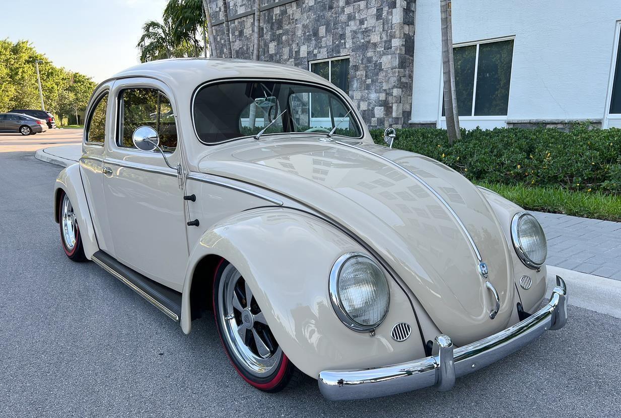 1955 volkswagen oval window beetle type 1 restored oval window