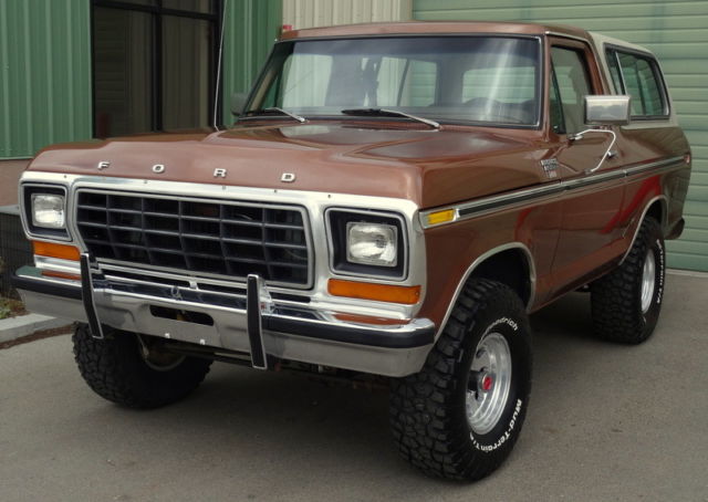 rare 1978 ford bronco ranger xlt, 4x4, low mileage