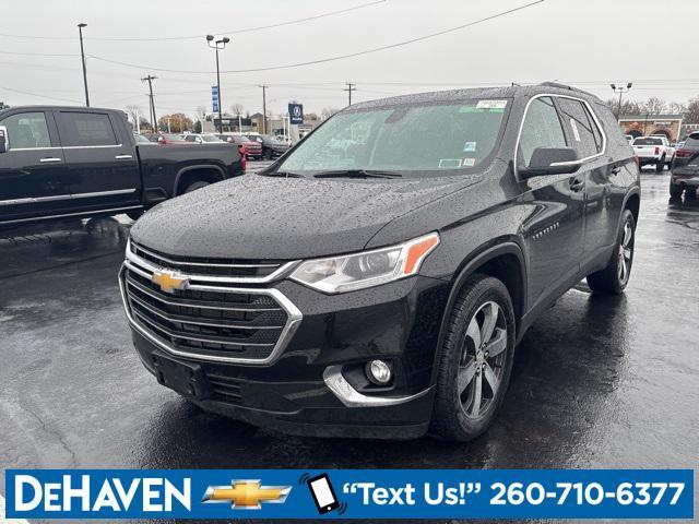 2021 chevrolet traverse lt leather