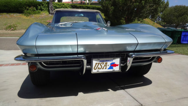 1966 chevrolet corvette convertible 427 zl-1 all aluminum big block
