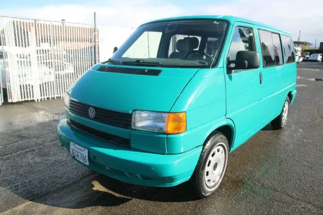 (c) 1993 volkswagen eurovan mv 5-speed manual 5 cylinder no reserve