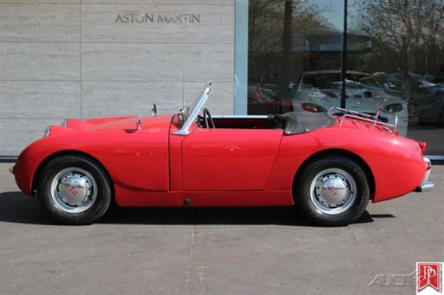 1961 austin healey "bug eye" sprite - restored