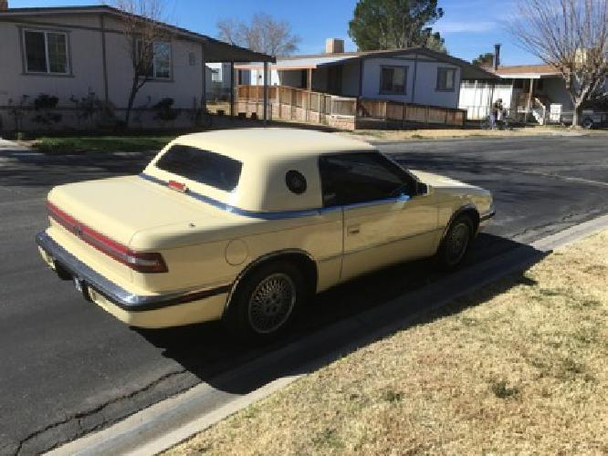 1991 chrysler tc maserati in los angeles, ca