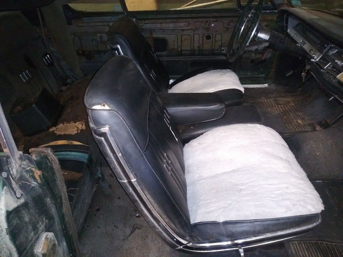 1967 chrysler 300 green rwd automatic