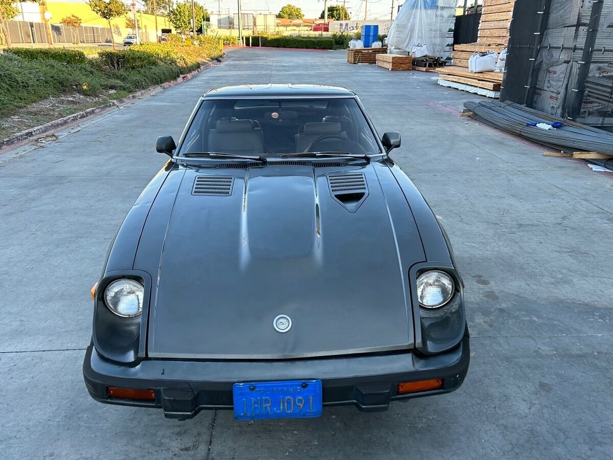 1983 nissan 280zx coupe grey rwd automatic