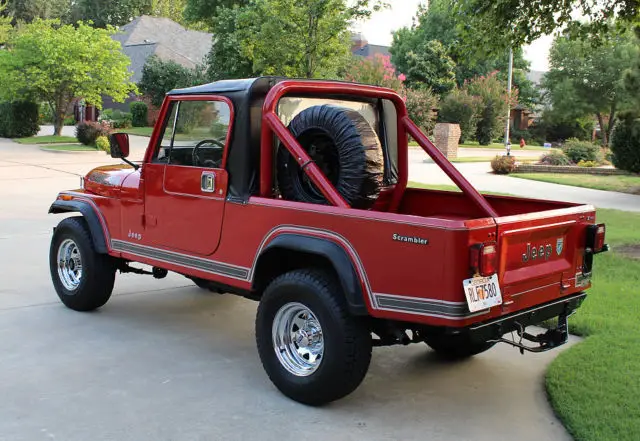 1983 jeep scrambler cj8 low miles survivor