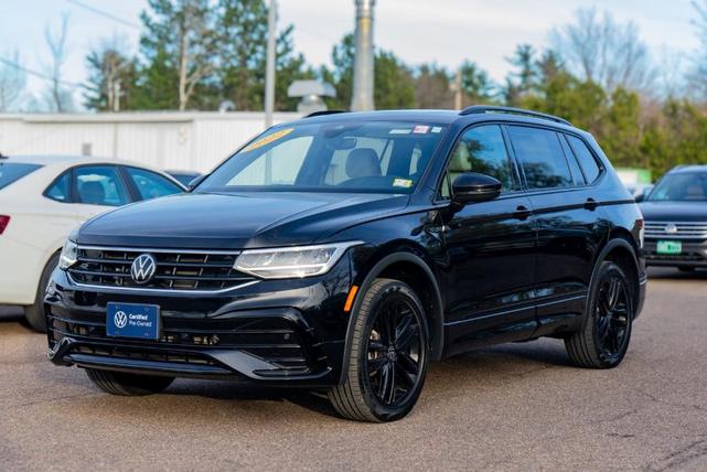 2022 volkswagen tiguan 2.0t se r-line black
