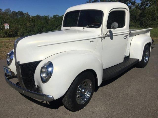 1940 ford pickups 92637 miles white pickups 327 automatic