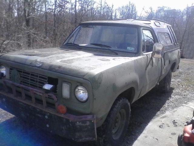 1977 dodge military power wagon 60,000 original miles