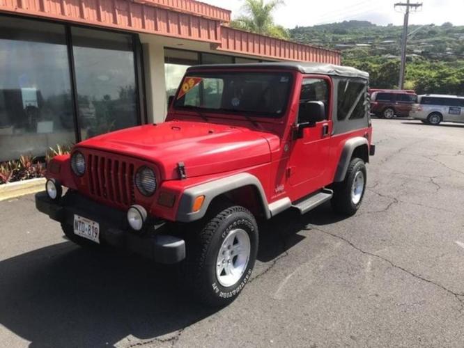2005 jeep wrangler unlimited unlimited 4wd 2dr suv for sale in hilo, hawaii