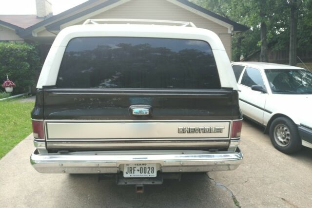 1986 chevrolet k5 blazer silverado
