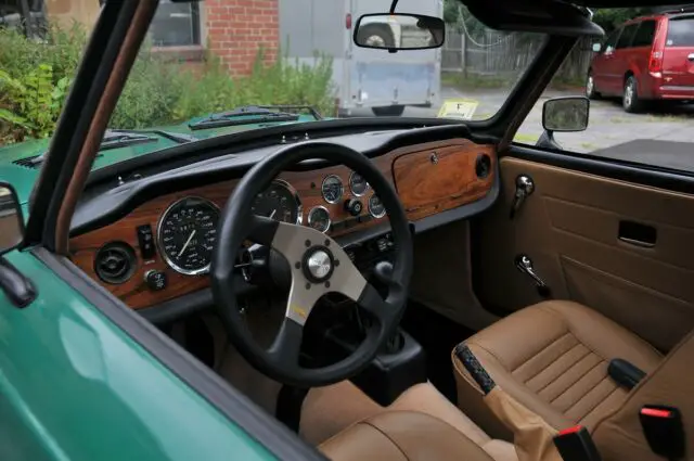 1976 triumph tr-6 2k since major rebuild engine, new frame, disc brakes etc
