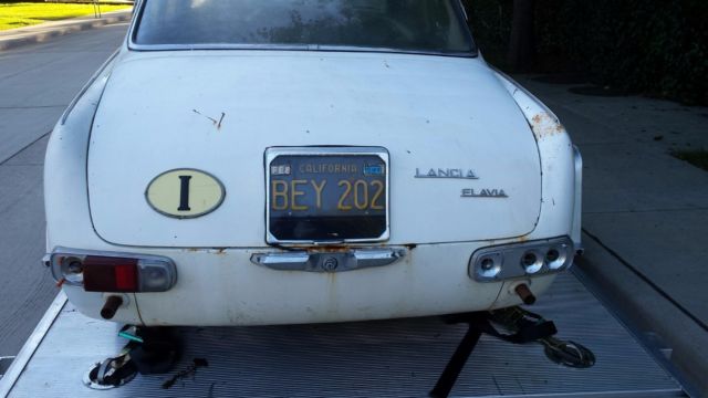 1963 lancia flavia original califonia car 26 years in dry storage