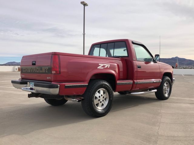 1991 chevy silverado z71 step side 4wd pickup truck one owner all original