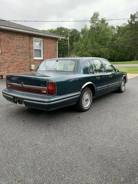 1993 lincoln town car signature series jack nicklaus edition