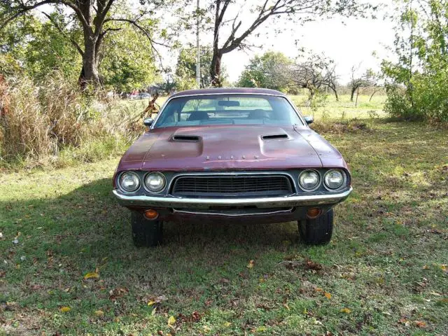 rare ge7 burnished red metallic a57 rallye package 1974 440-4v dodge challenger