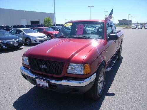 2003 ford ranger 2dr 4x4 super cab styleside 5.75 ft. box 125.7 in for sale in grand forks, north dakota