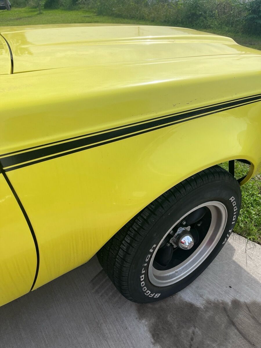 1971 amc gremlin hatchback yellow standard