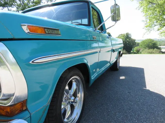 1971 ford f100 resto mod fuel injected 4.6