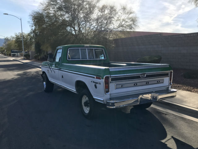 no reserve 1973 ford f-350 super camper 91k original miles 460 v8 long bed