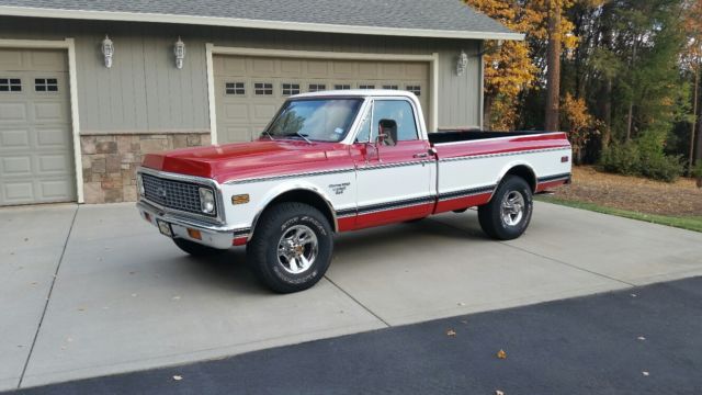 1972 chevy, 4x4, 3/4 ton custom 20