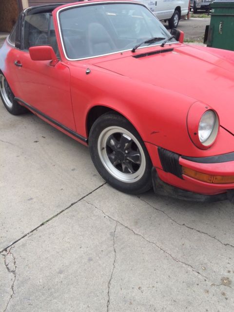 1978 porsche 911 sc targa project car