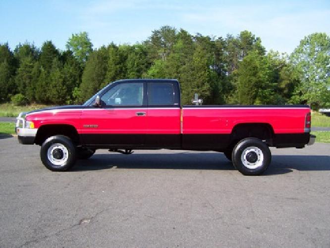 1995 dodge ram 2500 laramie slt ext. cab 4x4 long bed 5.9l cummins diesel one ow in locust grove, va