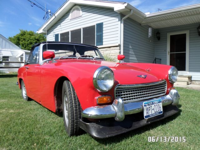1969 austin healy sprite mkiv