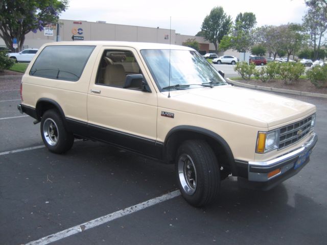 1985 chevrolet blazer (s-10 - 2wd)